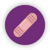 icon of a bandaid